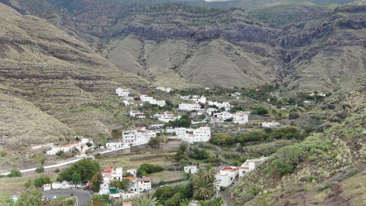 Apartamento Ático con gran terraza en el Risco de Agaete-wifi Agaete  Exterior foto