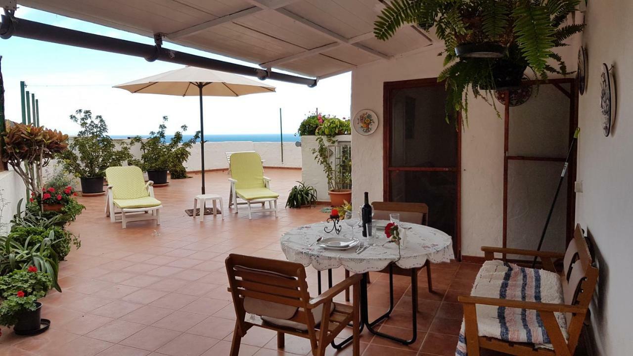 Apartamento Ático con gran terraza en el Risco de Agaete-wifi Agaete  Exterior foto