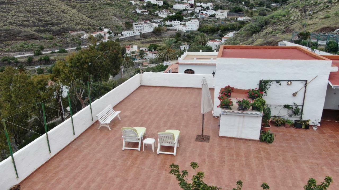 Apartamento Ático con gran terraza en el Risco de Agaete-wifi Agaete  Exterior foto